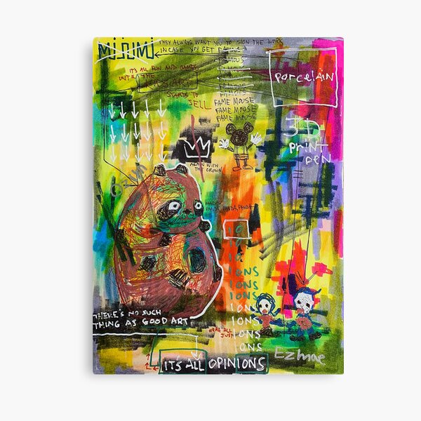 With the Kids Canvas Print