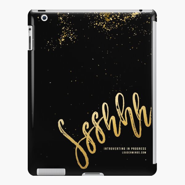 Shhhhh, Introverting in Progress iPad Snap Case