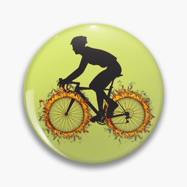 Item preview, Fire Wheel Cyclist - Color 02 designed and sold by SumarUp.