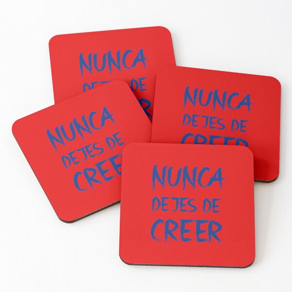 Item preview, Nunca Dejes de Creer Blue designed and sold by VRedBaller.