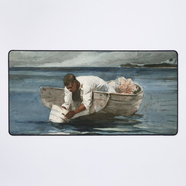 Item preview, The Water Fan by Winslow Homer - Vintage Art designed and sold by RickE.