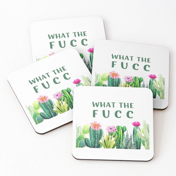 Item preview, What the Fucc Funny Succulent Lover Gift Funny Succulent Botanical Cactus designed and sold by CaitU.