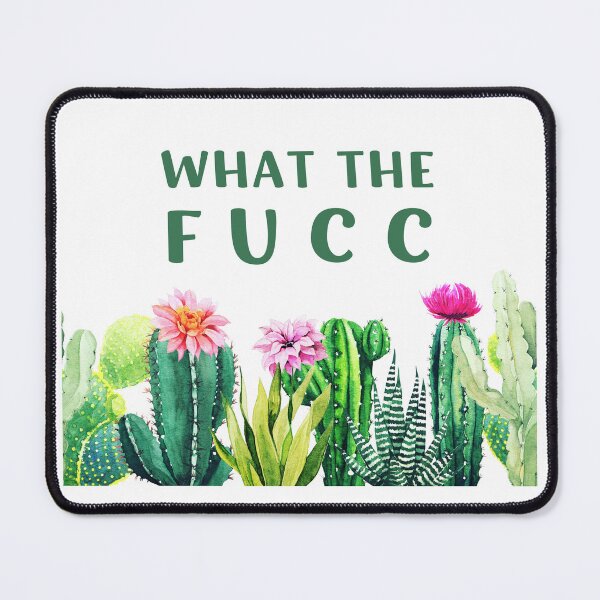 Item preview, What the Fucc Funny Succulent Lover Gift Funny Succulent Botanical Cactus designed and sold by CaitU.