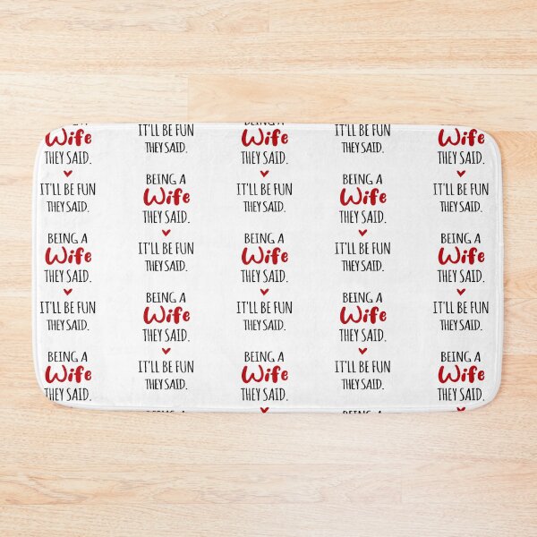 Item preview, Being a Wife They Said Mothers Day Wifey designed and sold by EasyPrintGift.