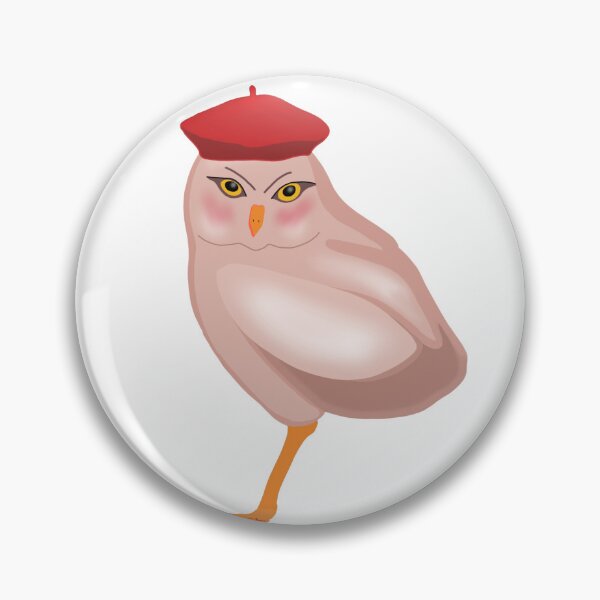 Item preview, Artist bird with beret designed and sold by Ileedesign.