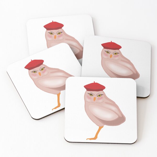 Item preview, Artist bird with beret designed and sold by Ileedesign.
