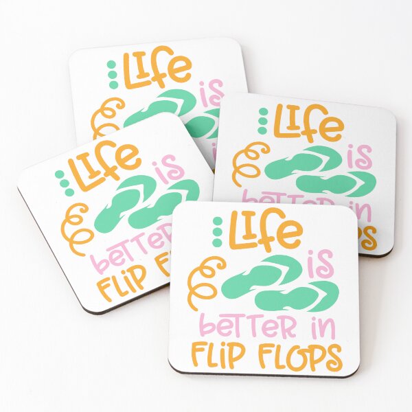 Item preview, Life Is Better In Flip Flops designed and sold by Tia-Ako.