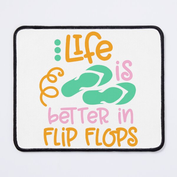 Item preview, Life Is Better In Flip Flops designed and sold by Tia-Ako.