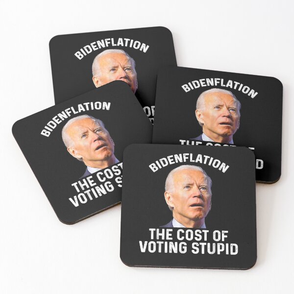 Item preview, Bidenflation The Cost Of Voting Stupid Funny Joe Biden Meme T-Shirt designed and sold by bloemeg.