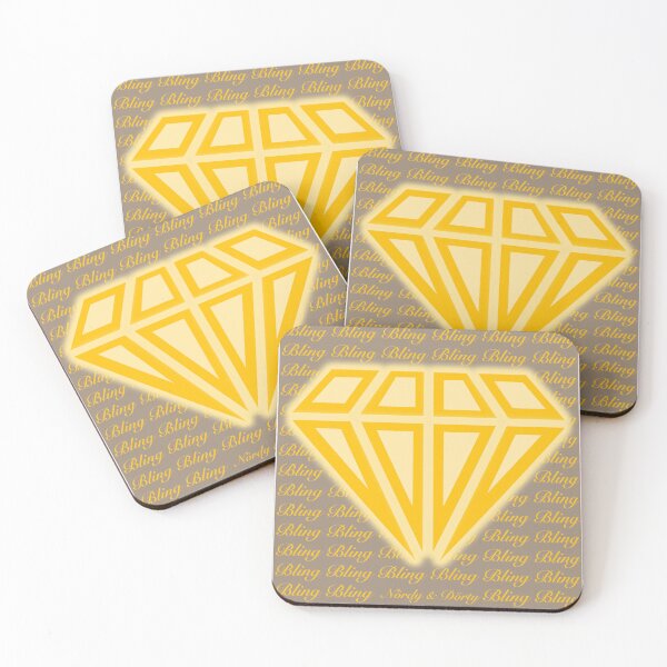 Item preview, bling bling yellow designed and sold by NoerdyundDoerty.