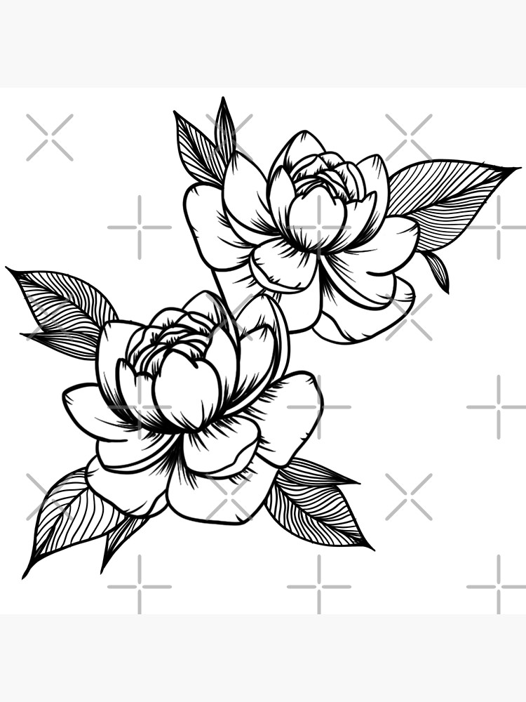 Japanese Flower Tattoo Idea  BlackInk