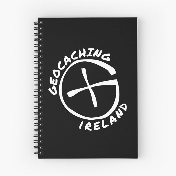 Item preview, Geocaching Ireland Logo design in white. designed and sold by SwnCreations.