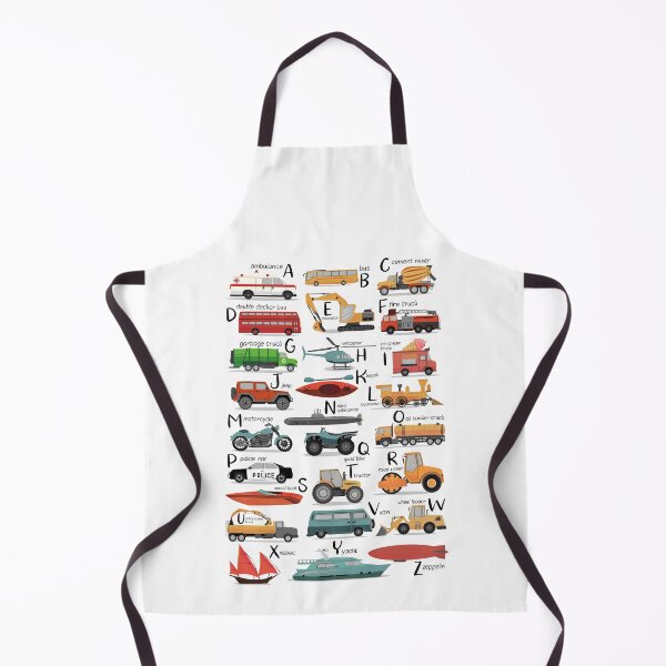 Item preview, Colourful Transportation Alphabet designed and sold by piccalilli22.