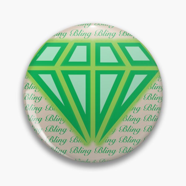 Item preview, bling bling green designed and sold by NoerdyundDoerty.