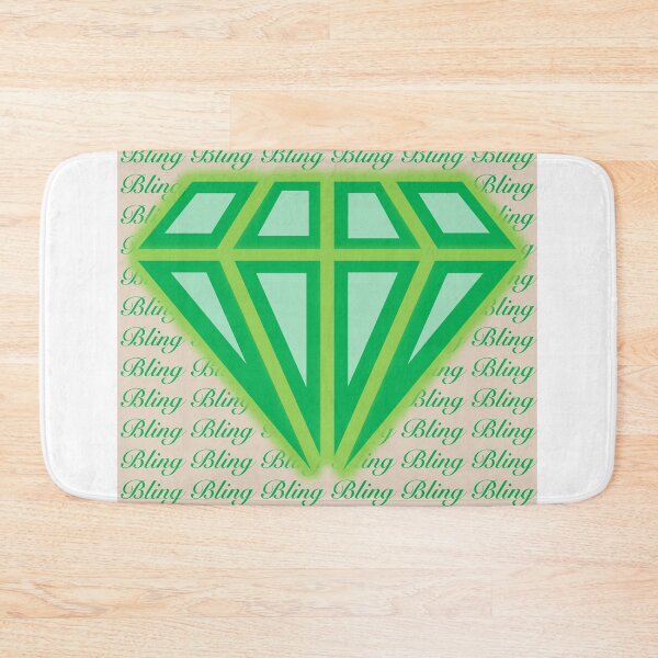 Item preview, bling bling green designed and sold by NoerdyundDoerty.