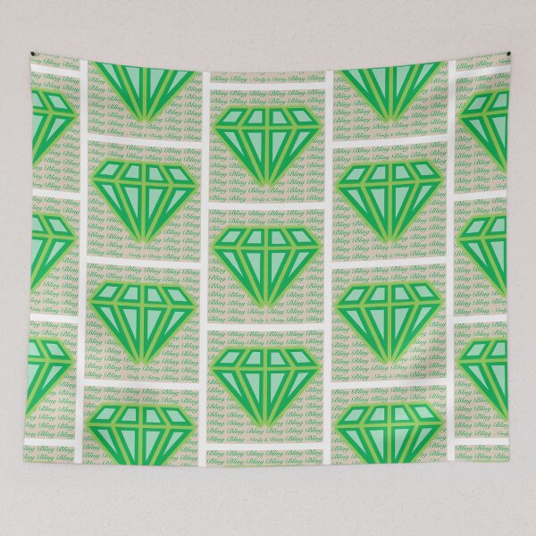 Item preview, bling bling green designed and sold by NoerdyundDoerty.
