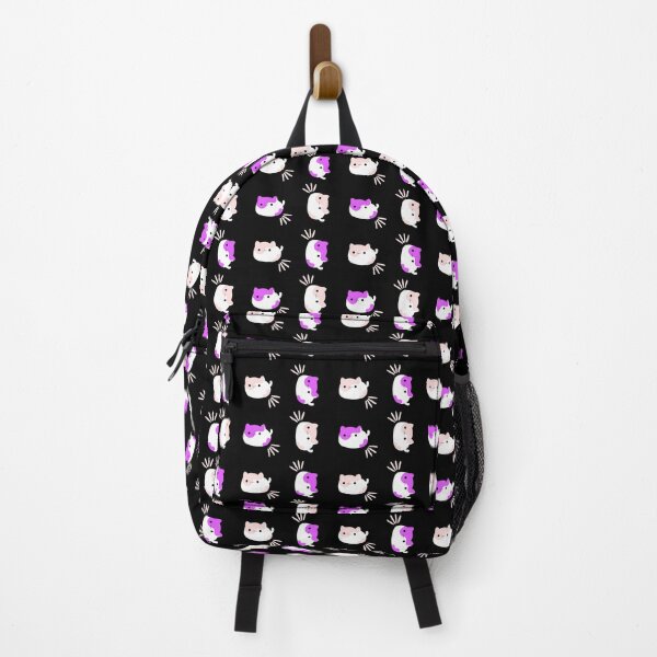 Item preview, Cute Chubby Purple and Pink Cat Pattern designed and sold by quinellie.