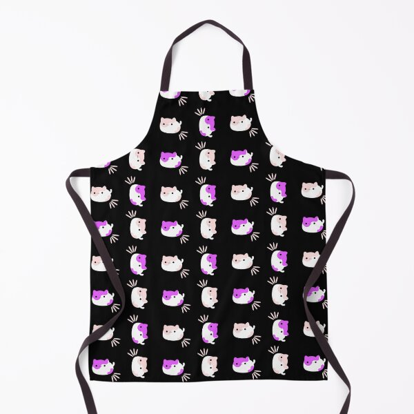 Item preview, Cute Chubby Purple and Pink Cat Pattern designed and sold by quinellie.