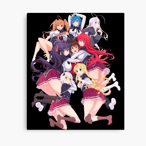 Anime Harem Canvas Prints for Sale