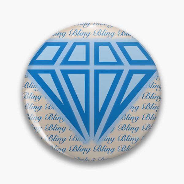 Item preview, Bling bling blue designed and sold by NoerdyundDoerty.