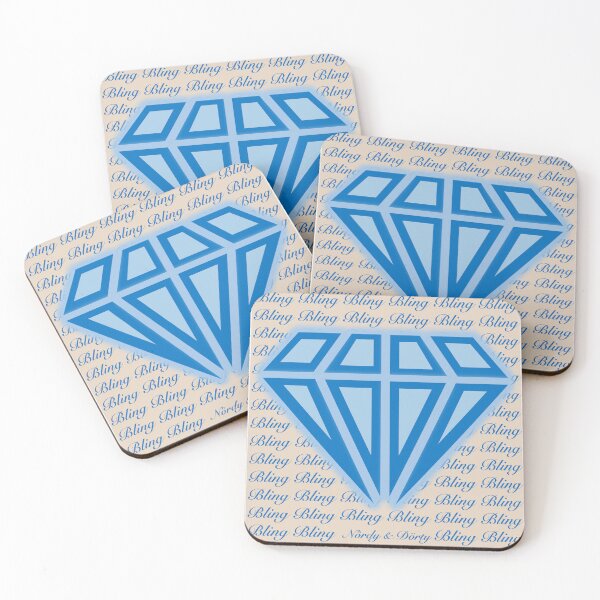 Item preview, Bling bling blue designed and sold by NoerdyundDoerty.