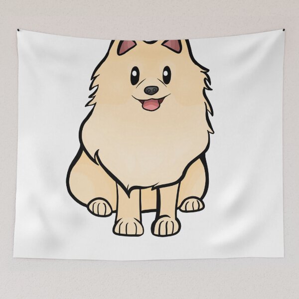 Item preview, Cream Pomeranian designed and sold by Ahenix.