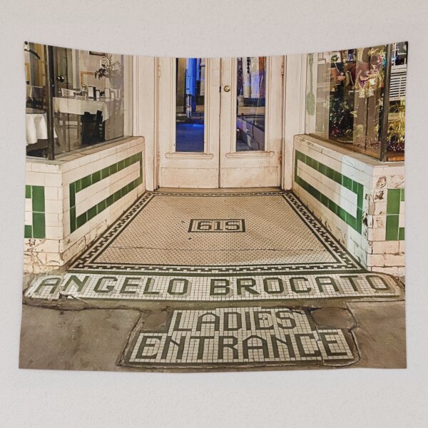 Item preview, Ladies Entrance, New Orleans French Quarter designed and sold by MiddleJourney.