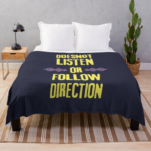 Item preview, Does Not Listen Or Follow Directions designed and sold by designerpriti.