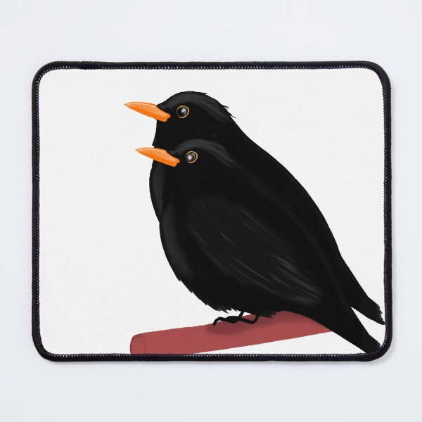Item preview, Cute blackbirds designed and sold by Ileedesign.