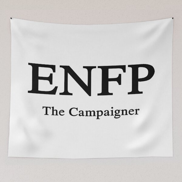Item preview, ENFP - The Campaigner designed and sold by PatternTree.