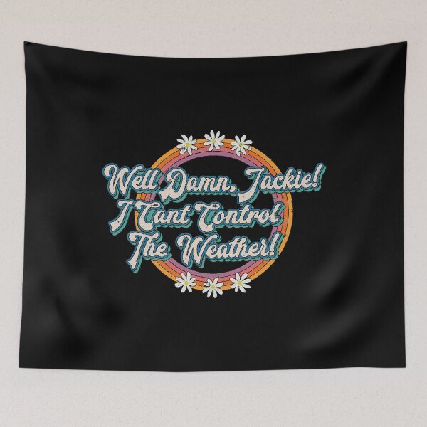 Item preview, Well Damn Jackie 70s Lettering Funny Quote Design designed and sold by Bryanden219.