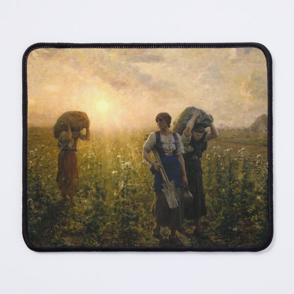 Item preview, Harvesters by Jules Adolphe Breton - Vintage Art designed and sold by RickE.