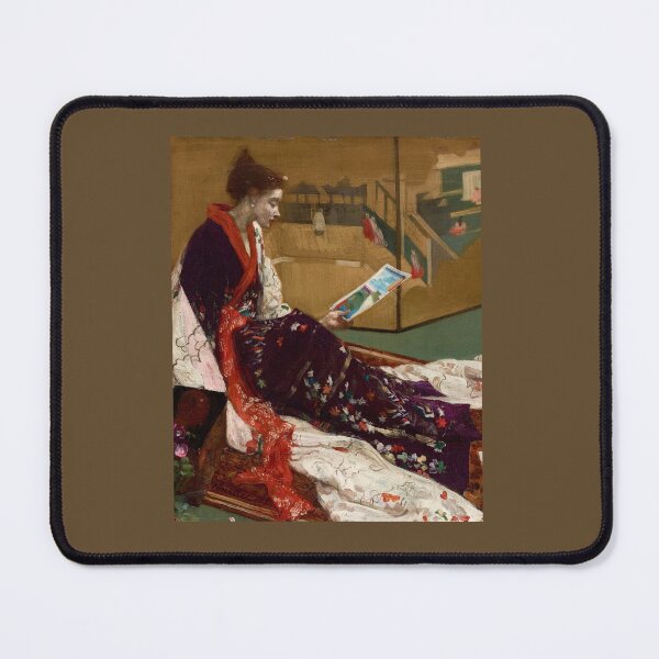 Artikelvorschau, James Whistler - Caprice in Lila und Gold, The Golden Screen Graphic entworfen und verkauft von Britney-US.