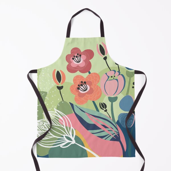Item preview, Abstract Colourful Flowers 14 designed and sold by simplydesignart.