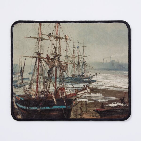 Item preview, James Whistler - The Thames in Ice Chiffon Top designed and sold by Britney-US.