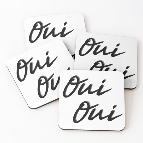 Item preview, Oui Oui - French Sayings designed and sold by TravelScientist.