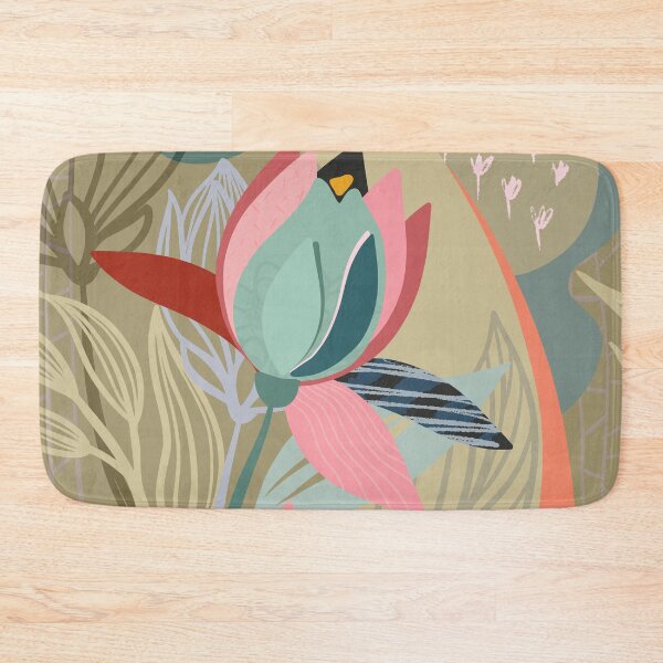 Item preview, Abstract Colourful Flowers 13 designed and sold by simplydesignart.