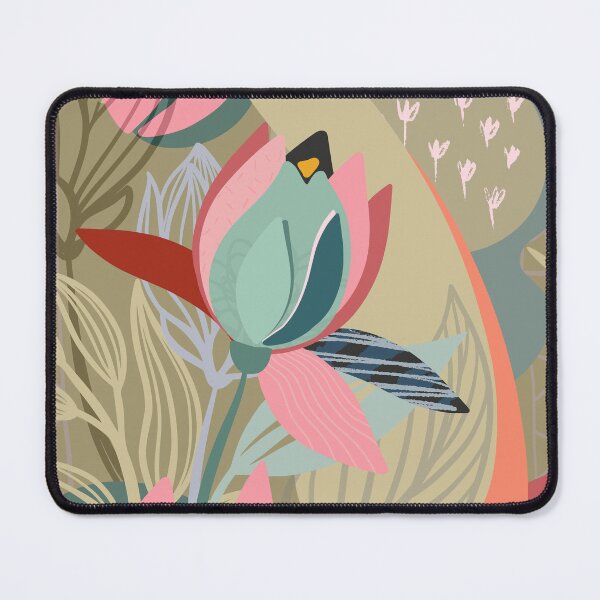Item preview, Abstract Colourful Flowers 13 designed and sold by simplydesignart.
