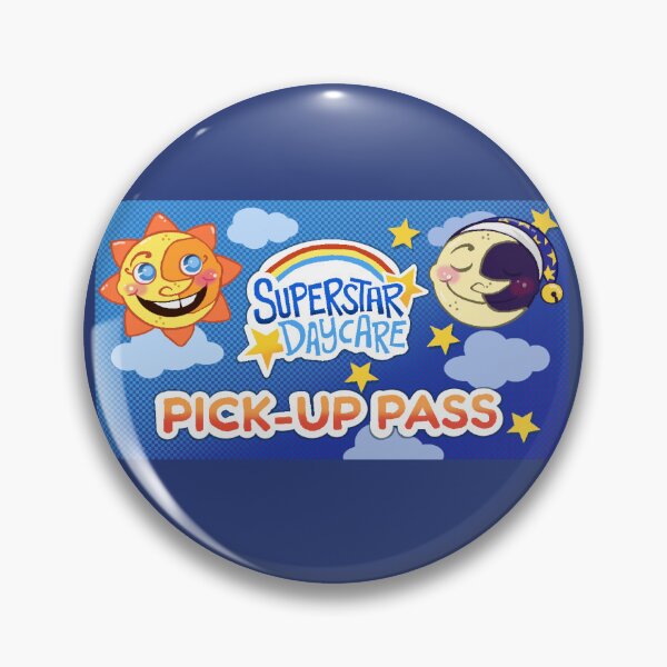 Item preview, FNAF sb Superstar Daycare Pick-up pass designed and sold by pinjann.