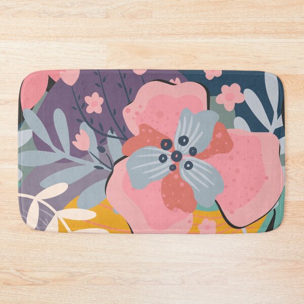 Item preview, Abstract Colourful Flowers 12 designed and sold by simplydesignart.
