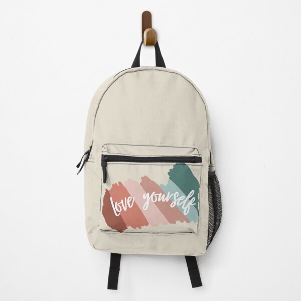 Item preview, Love yourself, inspirational life quote (colour palette, color palete) designed and sold by Sanaura.