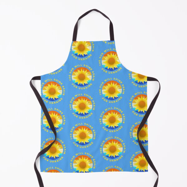 Item preview, The Sun Will Shine Again for Ukraine Sunflower Sunrise Sunset designed and sold by LindaCooke.