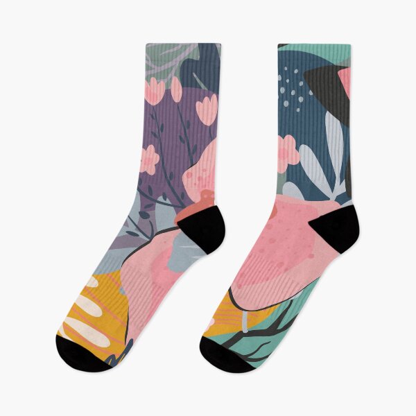 Item preview, Abstract Colourful Flowers 12 designed and sold by simplydesignart.