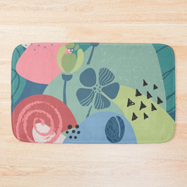 Item preview, Abstract Colourful Flowers 11 designed and sold by simplydesignart.