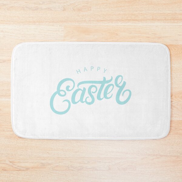 Item preview, happy easter with beautiful blue writing designed and sold by JAG2B.