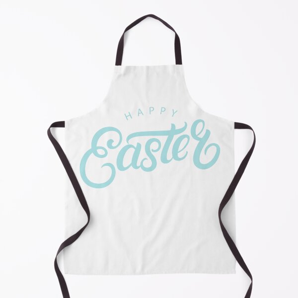 Item preview, happy easter with beautiful blue writing designed and sold by JAG2B.