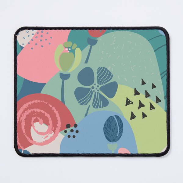 Item preview, Abstract Colourful Flowers 11 designed and sold by simplydesignart.