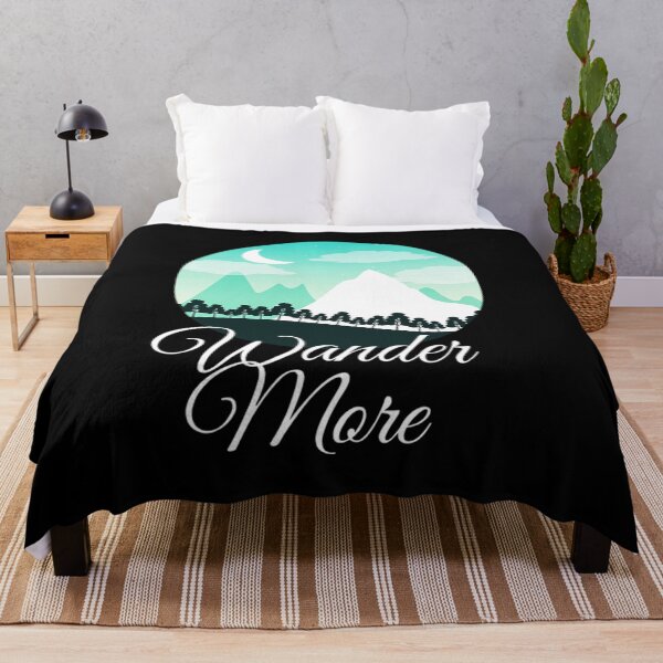 Item preview, Wander More Hiker Nature Outdoor Hiking designed and sold by Bishove58.