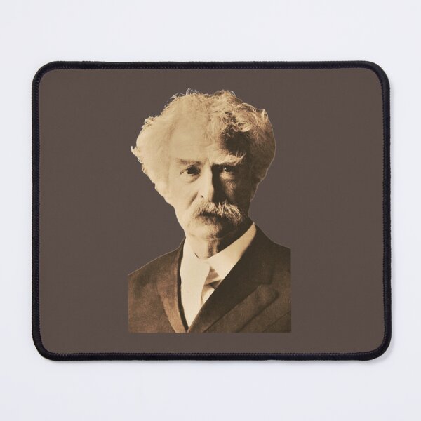 Item preview, Mark Twain Portrait designed and sold by Britney-US.