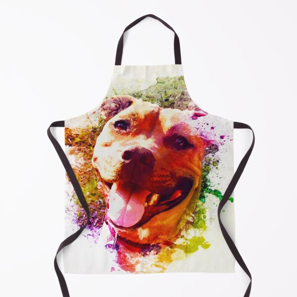 Item preview, Staffy Dog Art Staffy Painting designed and sold by Go Logo Designs.